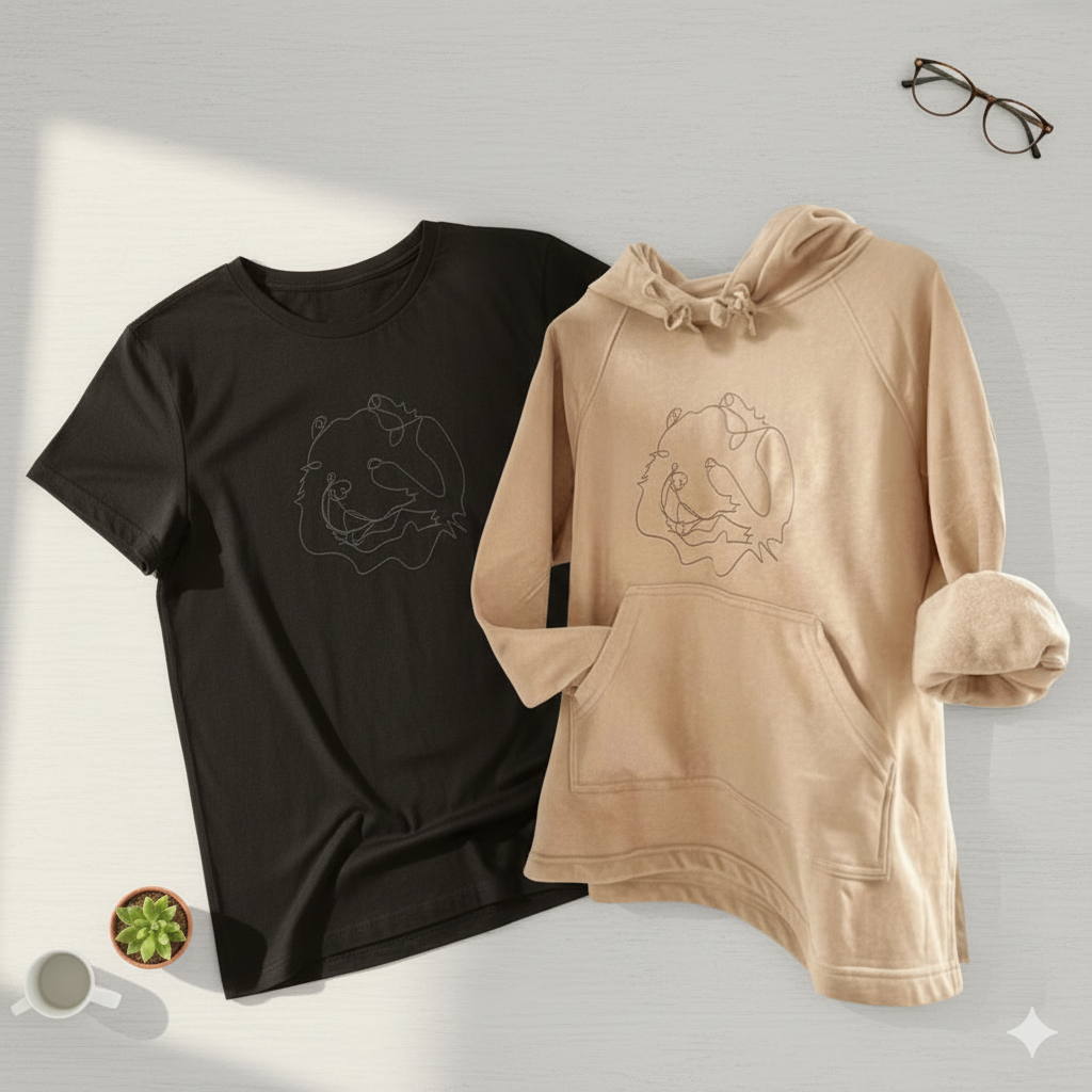 Tricou / Hanorac pet portrait - Liniar